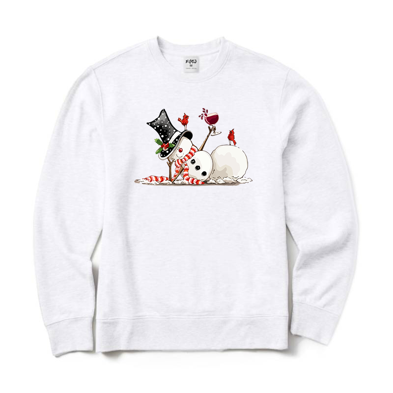 Christmas Snowman Crewneck Sweatshirt