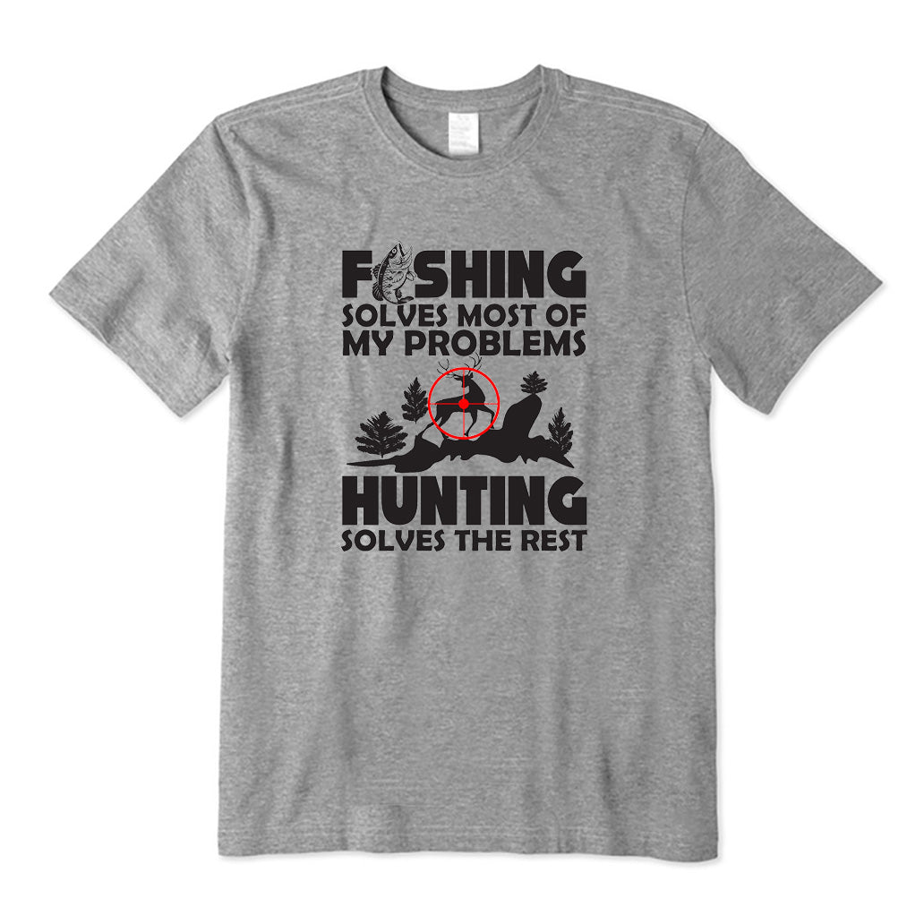 Fishing Solves Most of My Problems T-Shirt