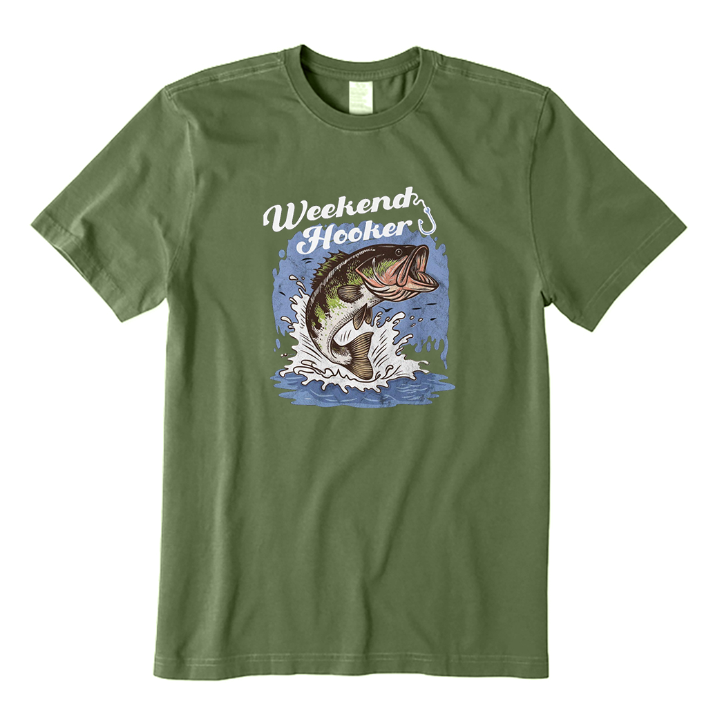 Weekend Hooker Fishing T-Shirt