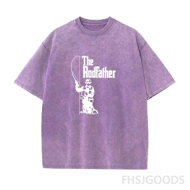 The Rodfather Unisex Distressed T-Shirt