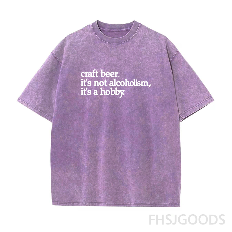 Craft Beer Unisex Distressed T-Shirt