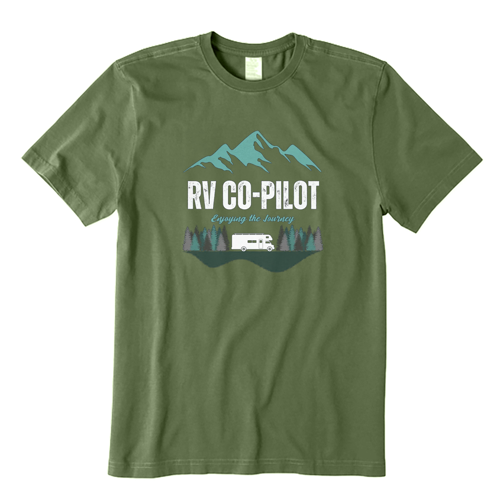 RV Co-Pilot Camping T-shirt