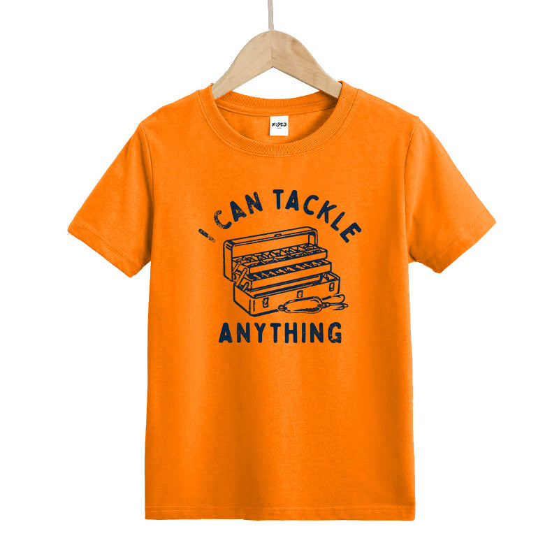 I Can Tackle Anything Kid's T-Shirt