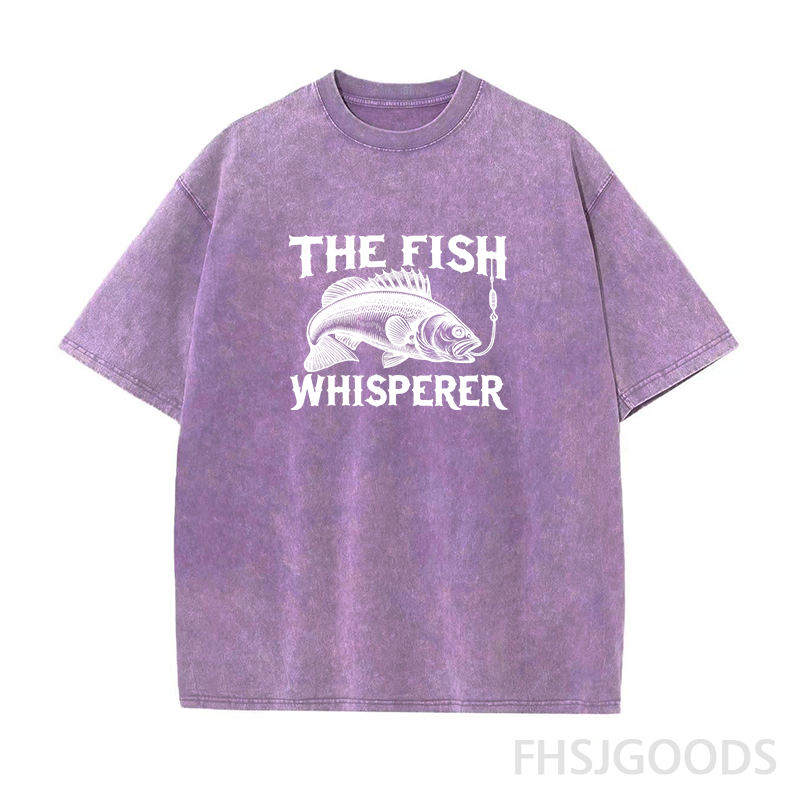 The Fish Whisperer Unisex Distressed T-Shirt