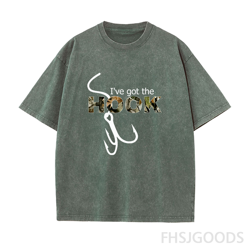 Hook Unisex Distressed T-Shirt