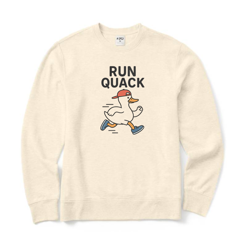 Silly Goose Running Crewneck Sweatshirt