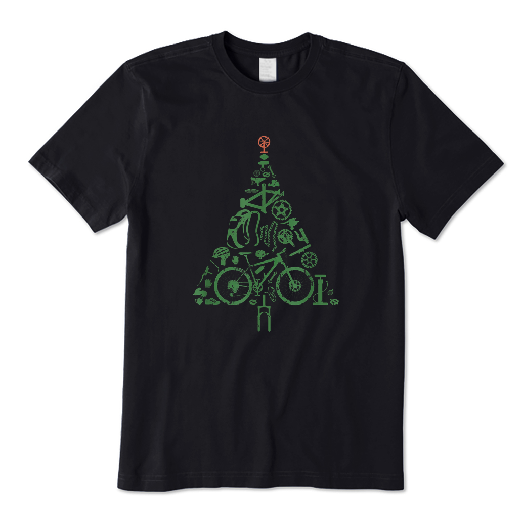 Christmas Road Bike T-shirt
