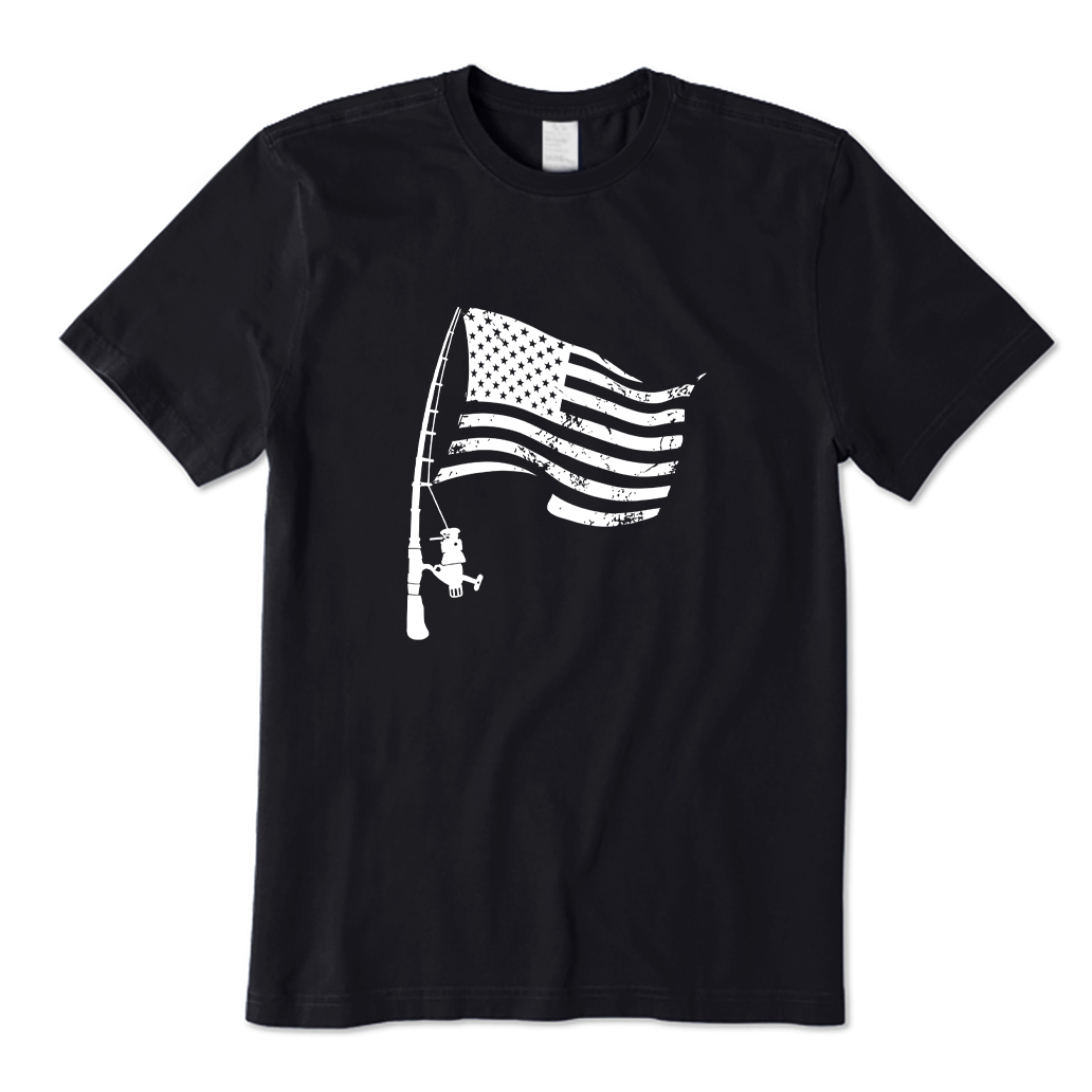 Fishing American T-shirt