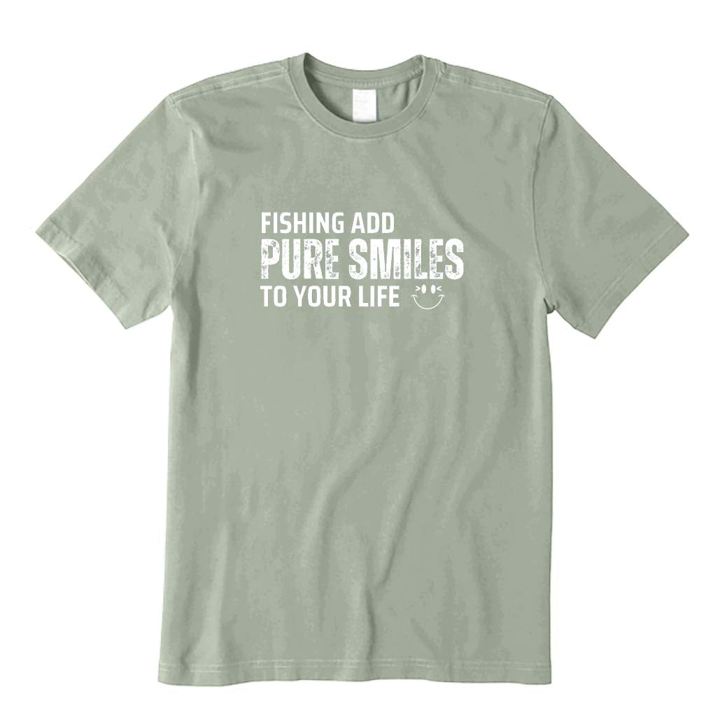 Fishing Add Pure Smile To Your Life T-Shirt