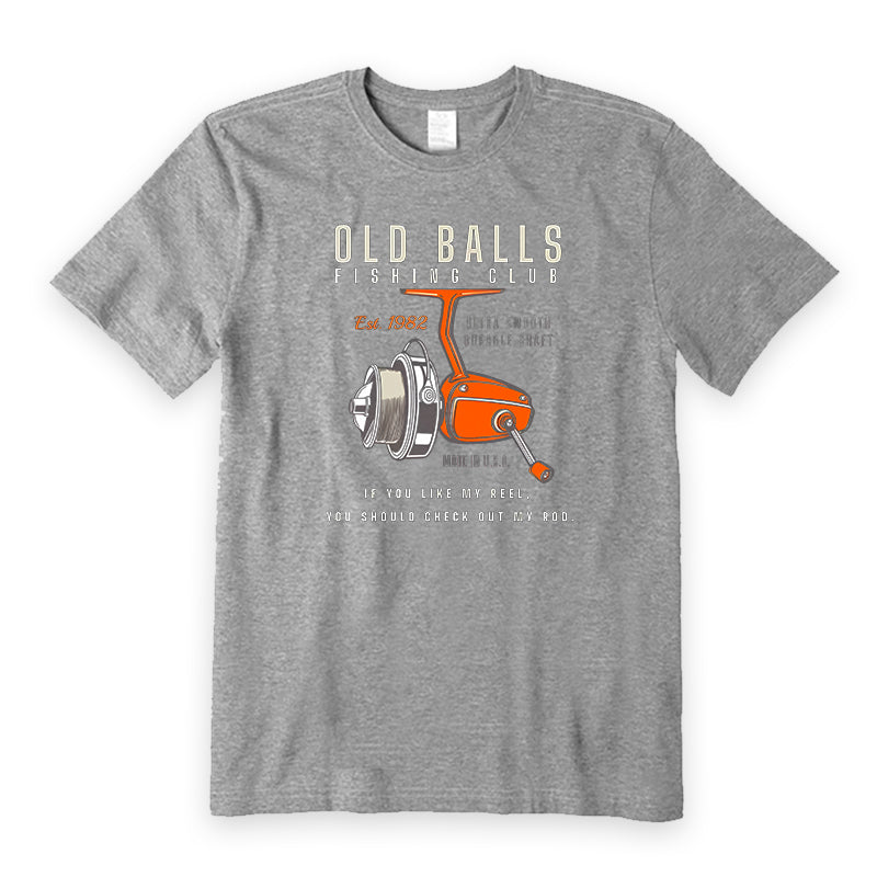 Old Balls Fishing Club Est. 1982 T-Shirt