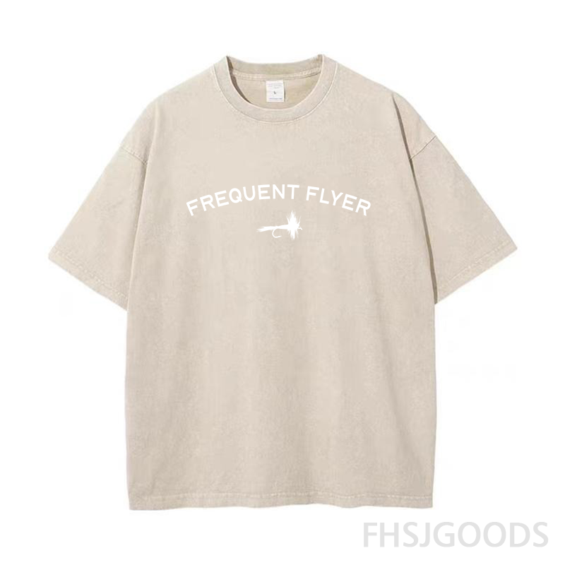 Frequent Flyer Unisex Distressed T-Shirt