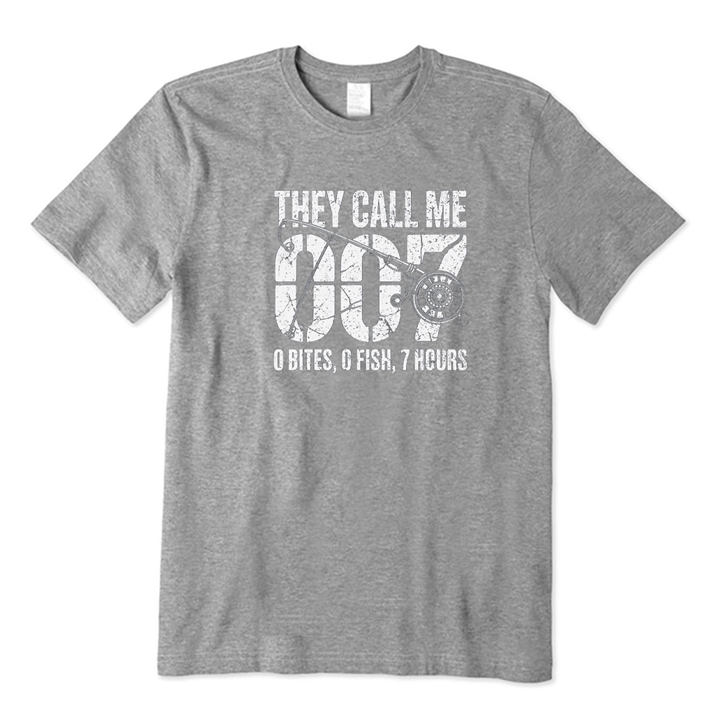 Funny Fishing 007 T-Shirt