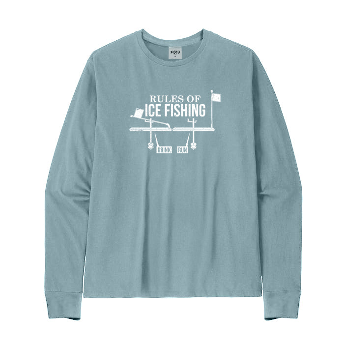 Rules of Ice Fishing Long Sleeve T-Shirt
