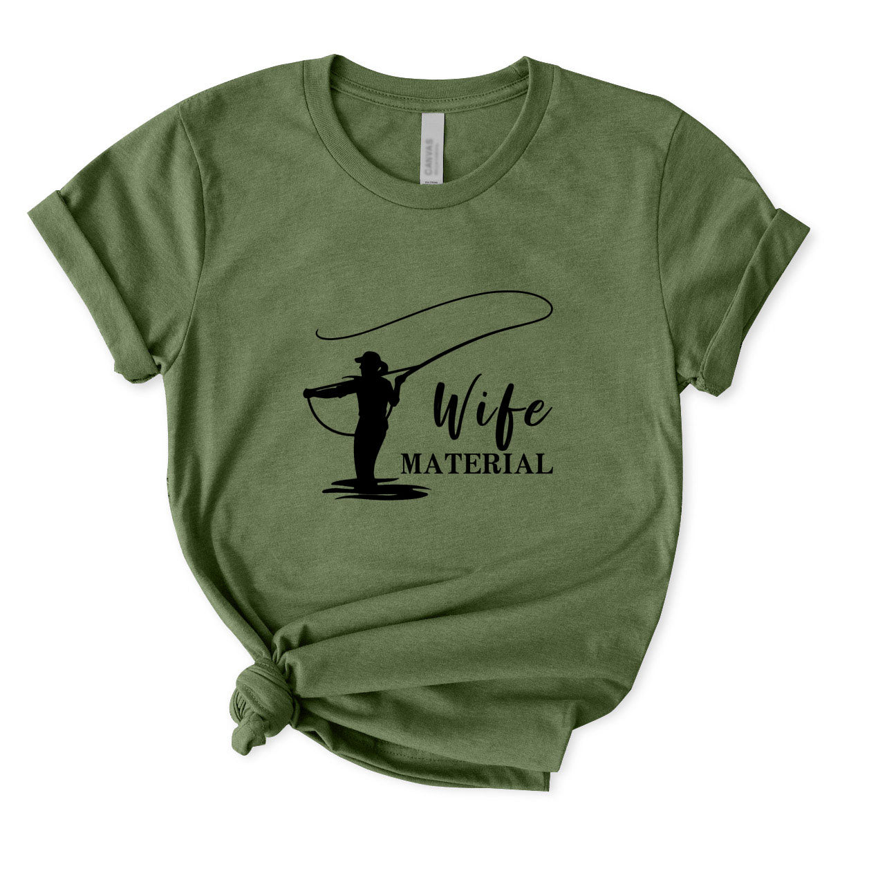 Wife Material T-Shirt for Women