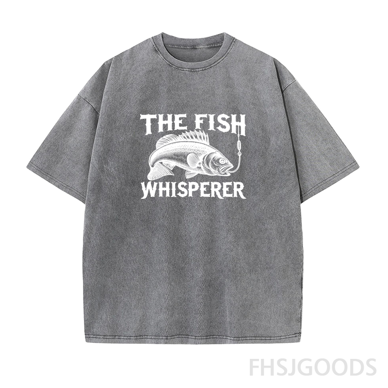 The Fish Whisperer Unisex Distressed T-Shirt