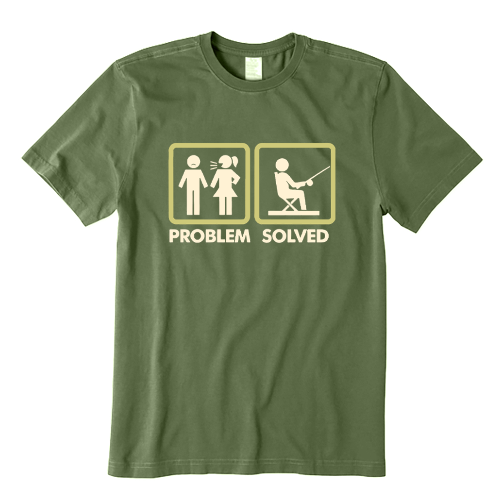Problem Solved Fishing T-shirt