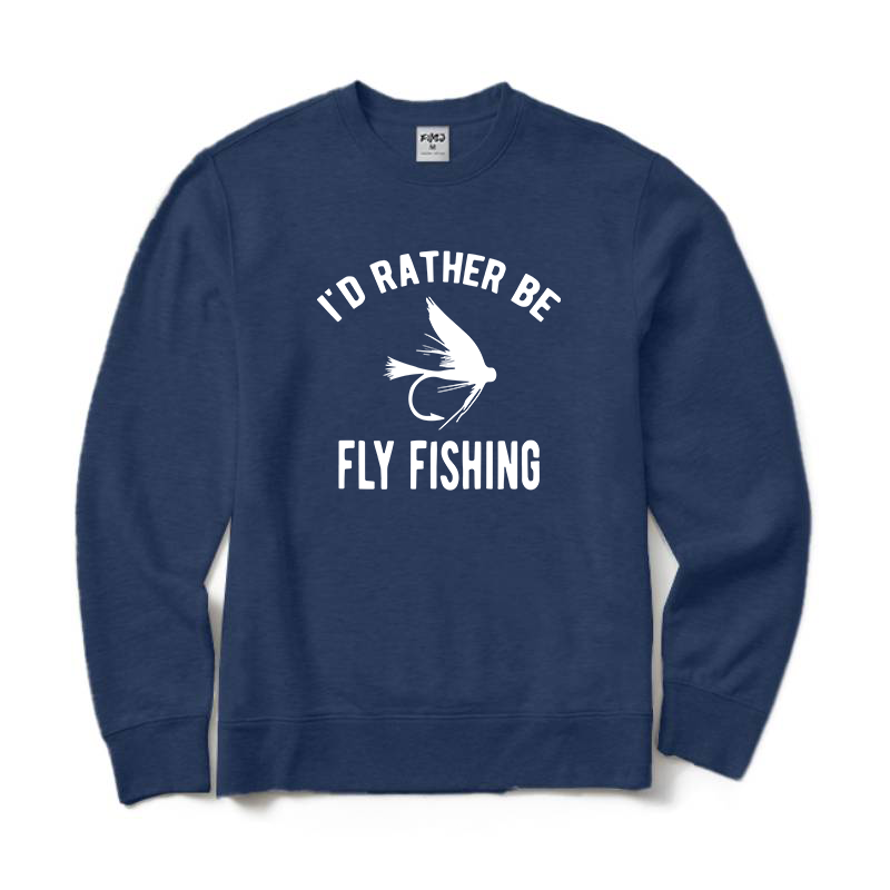 Fly Fishing Crewneck Sweatshirt