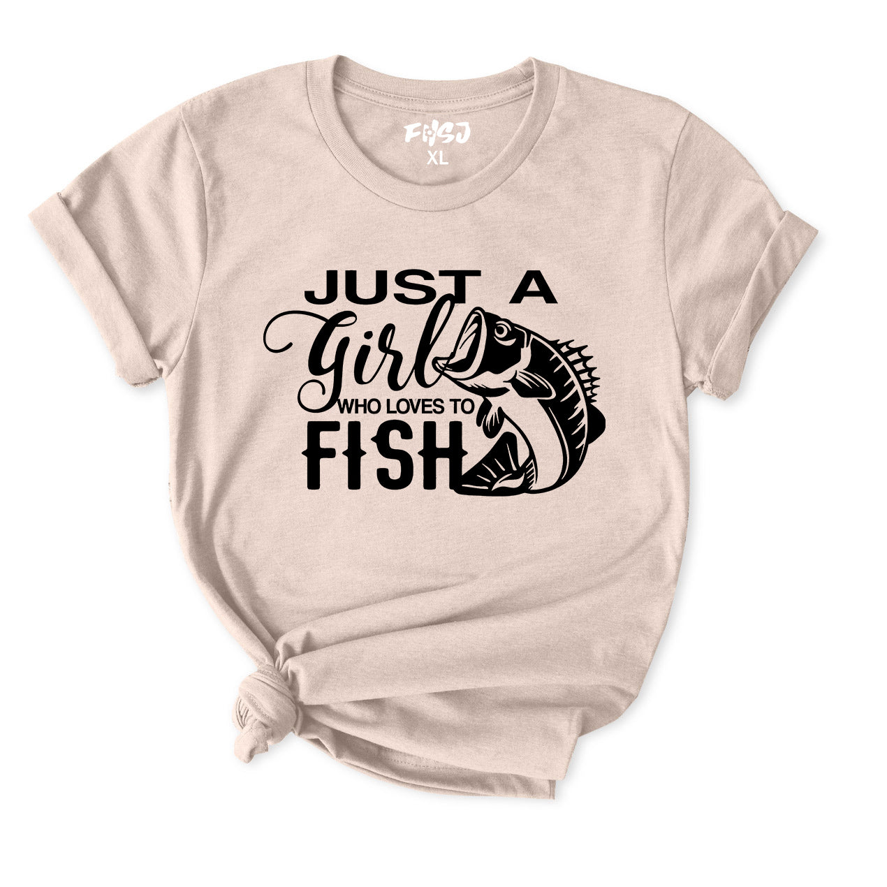 Just A Girl Who Loves To Fish T-Shirt for Women