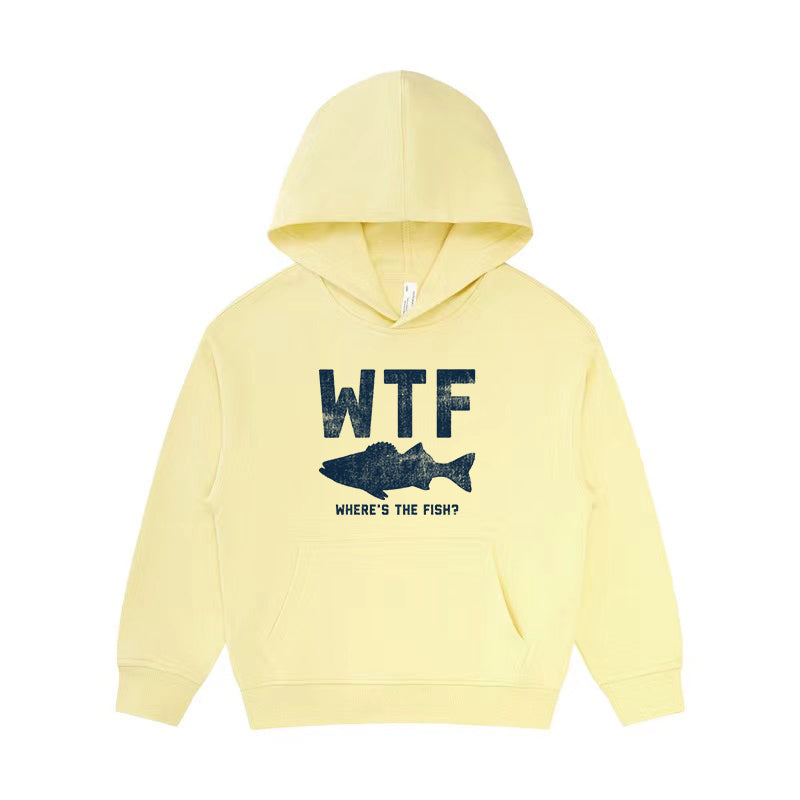 Where's The Fish Kid's Hoodie