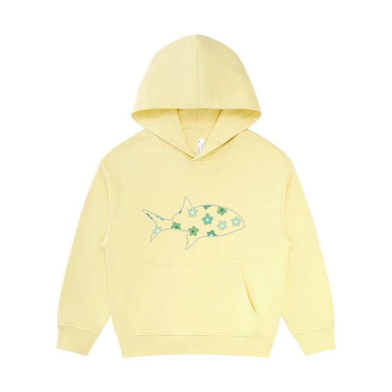 Flower Fish Kid's Hoodie