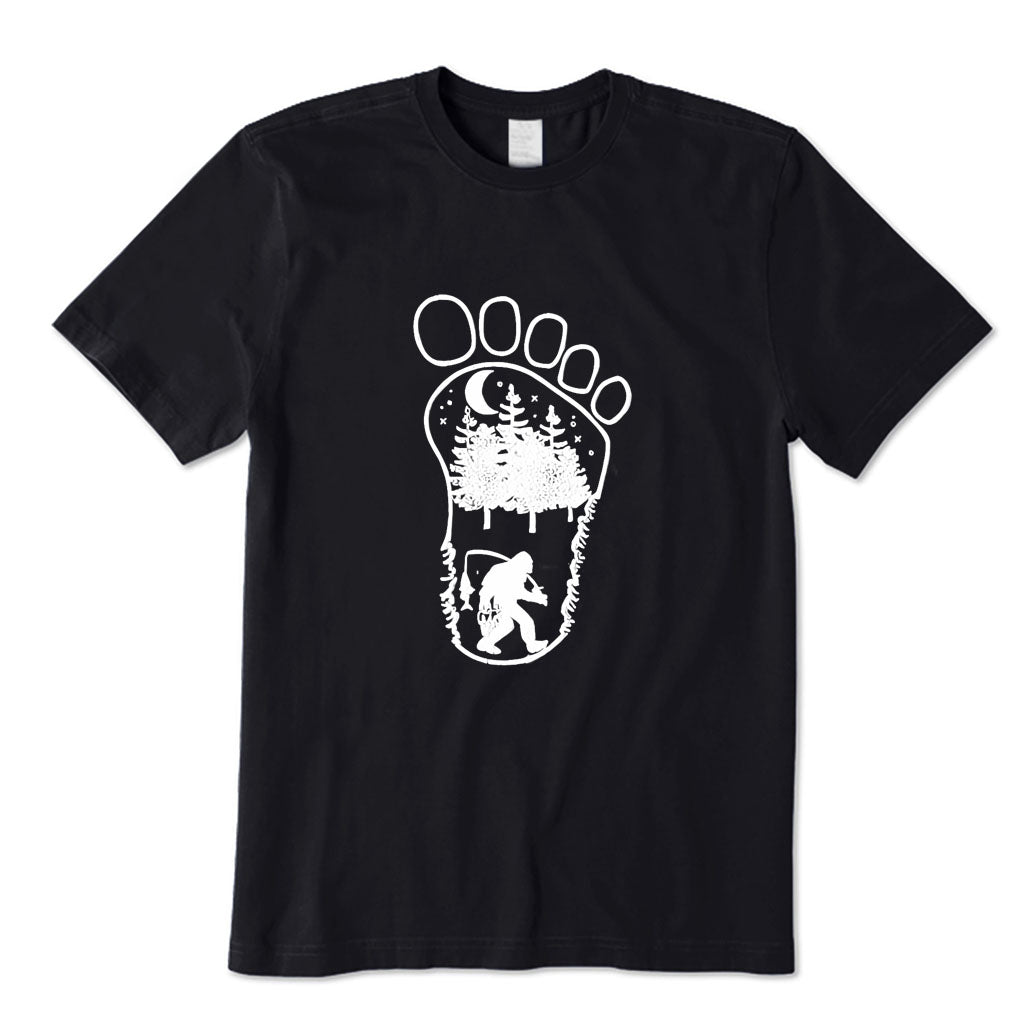 Bigfoot Fishing T-Shirt