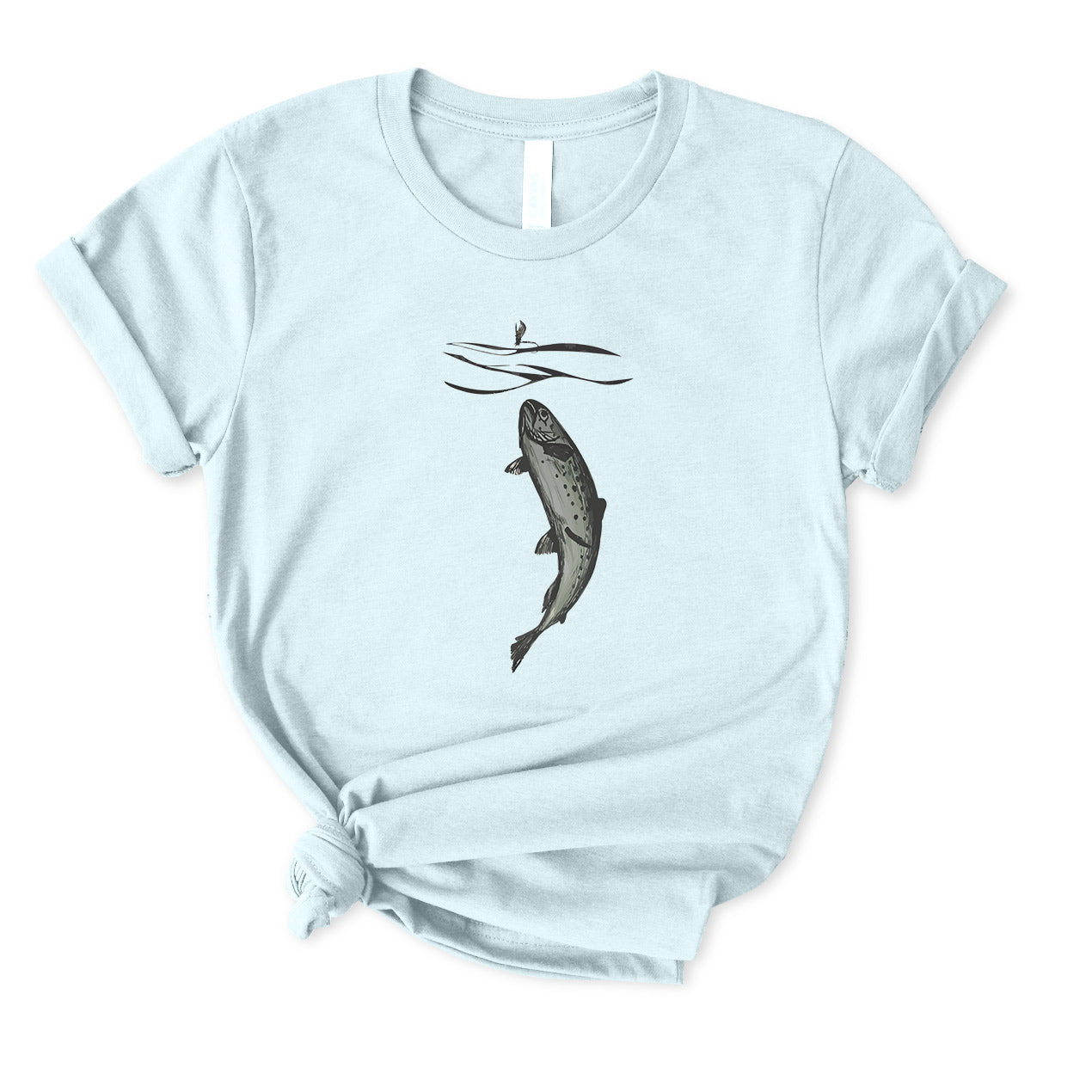 Trout Fishing T-Shirt FOR WOMEN