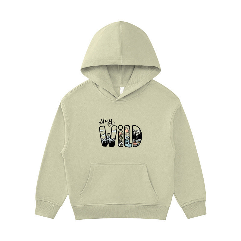 Stay Wild Kid's Hoodie