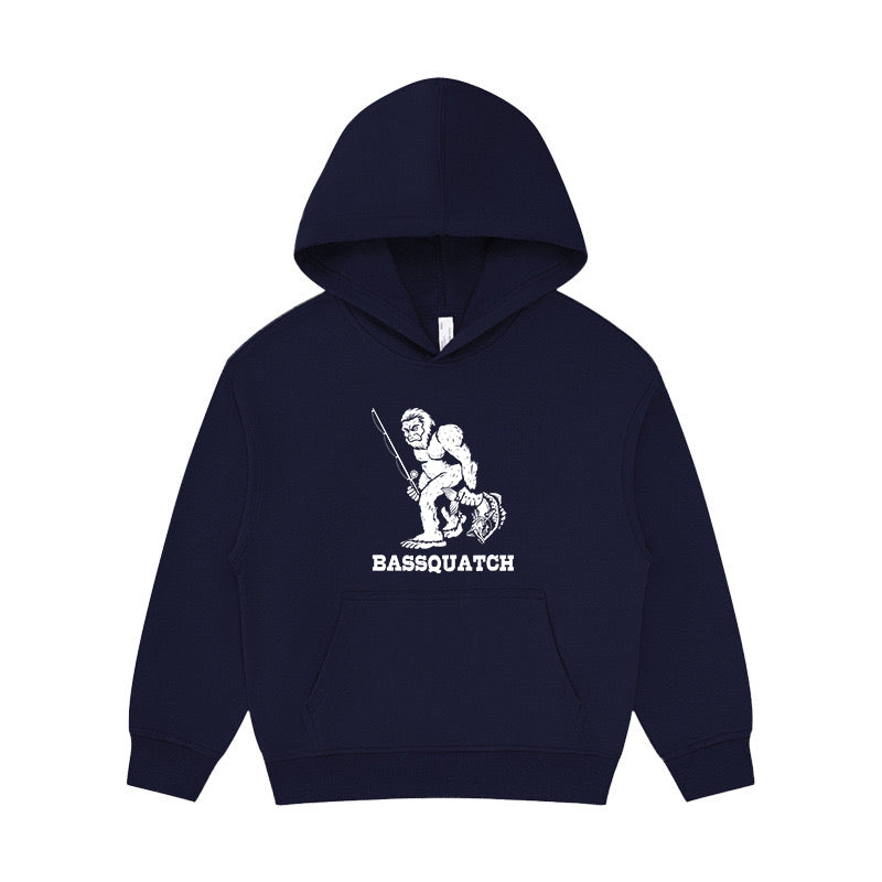 Bigfoot Fishing Kid's Hoodie