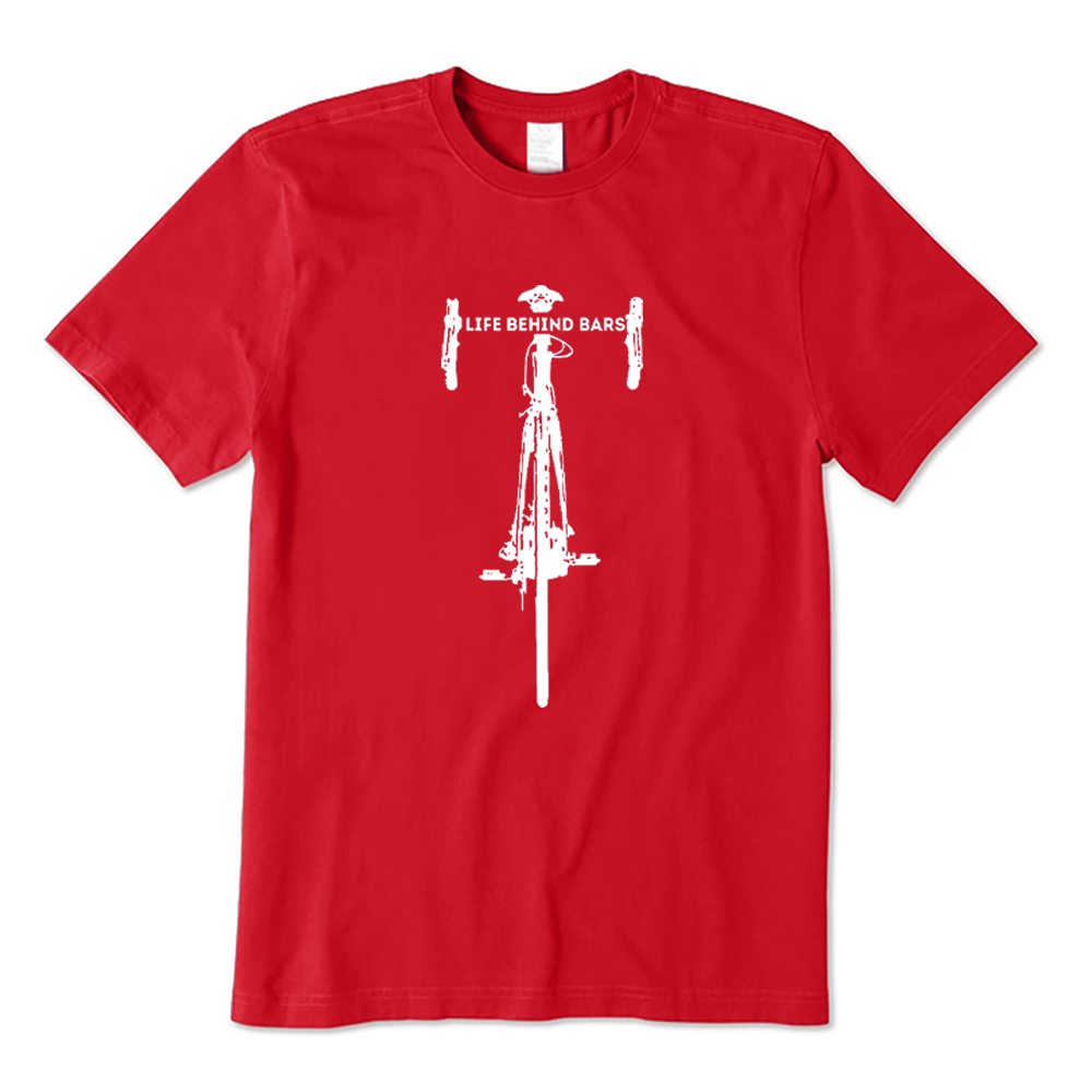Funny Cyclist Life Behind Bars T-shirt