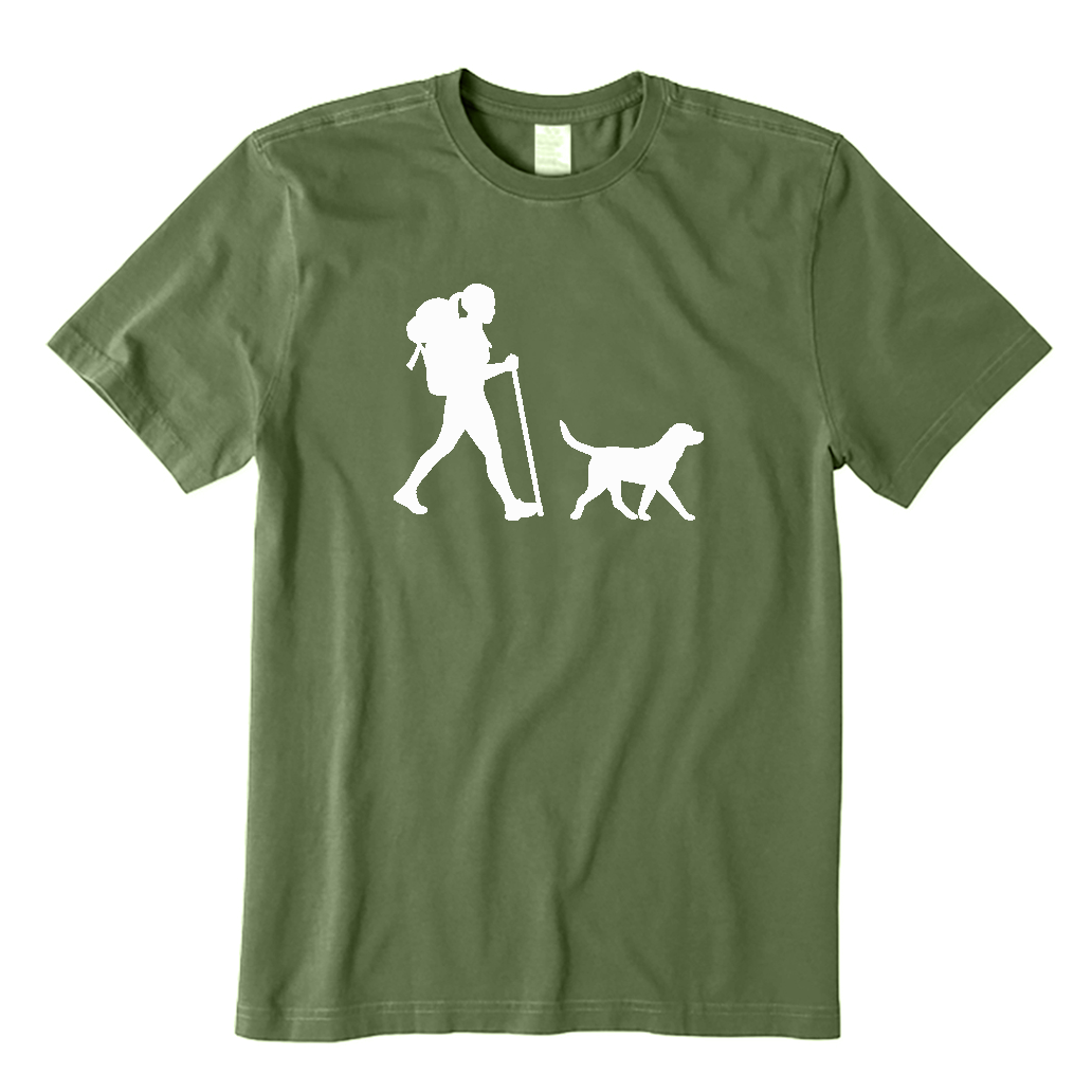 Hiking with Dog T-shirt