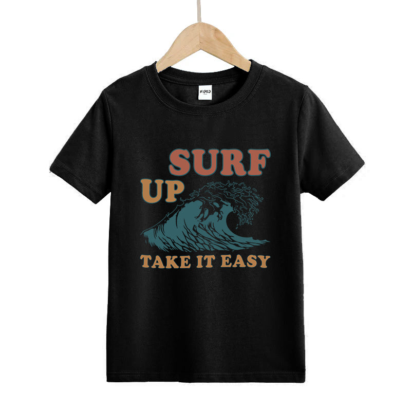 Surf Up Take It Easy Kids T-Shirt