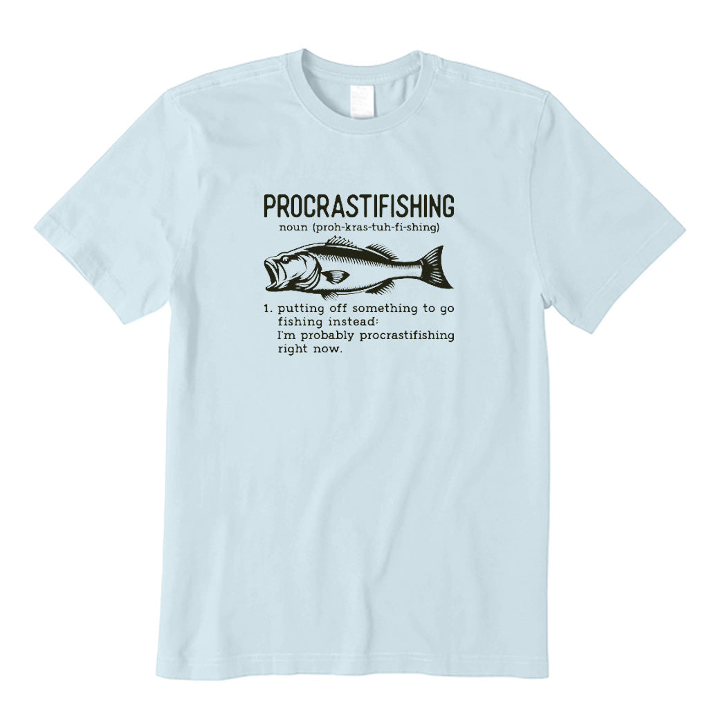 Procrastifishing Definition T-Shirt