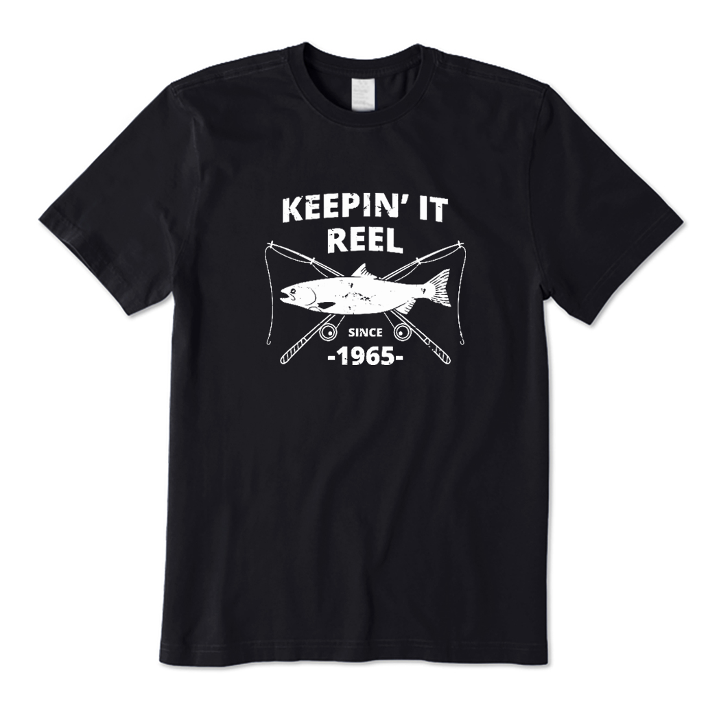 Personalized Keepin It Reel Since 1965 T-Shirt