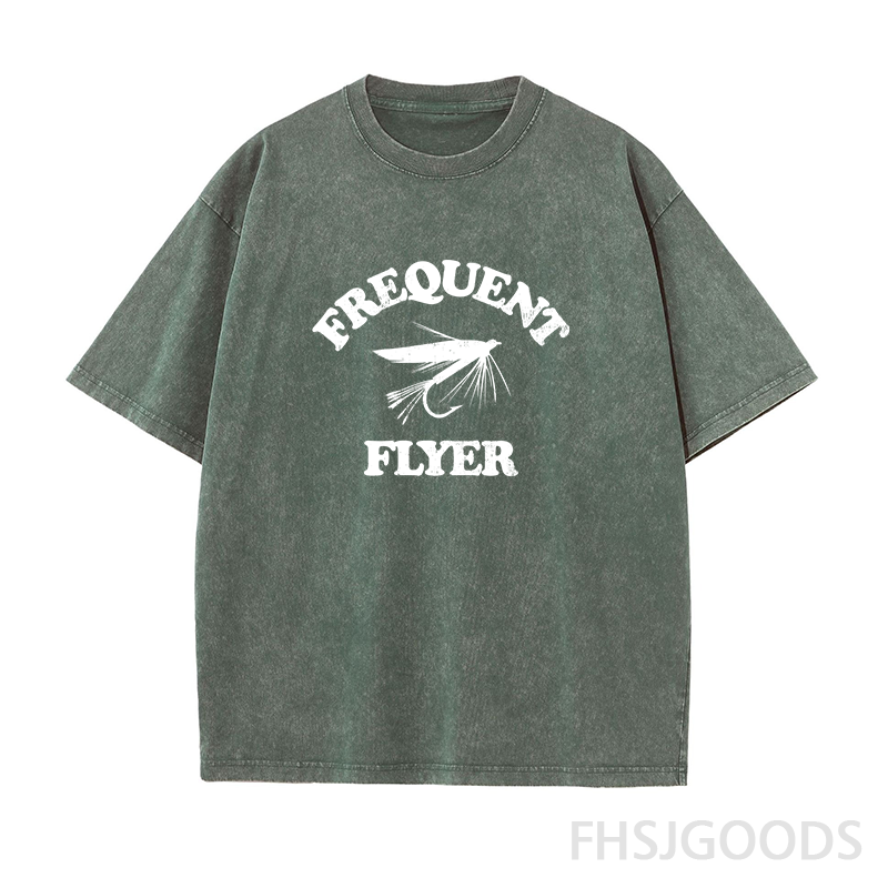 Frequent Flyer Unisex Distressed T-Shirt