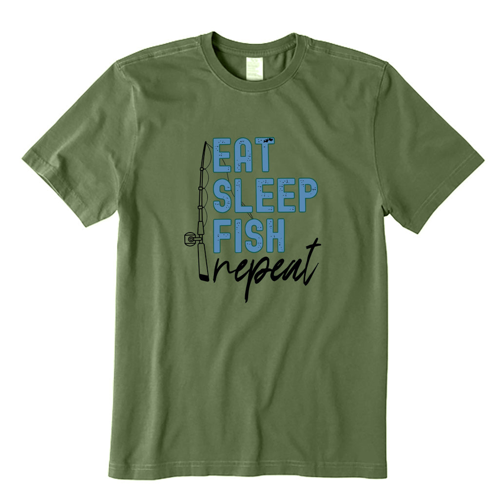 Eat Sleep Fish Repeat T-Shirt