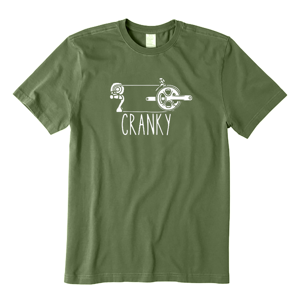 CRANKY Bicycle Drivetrain T-Shirt