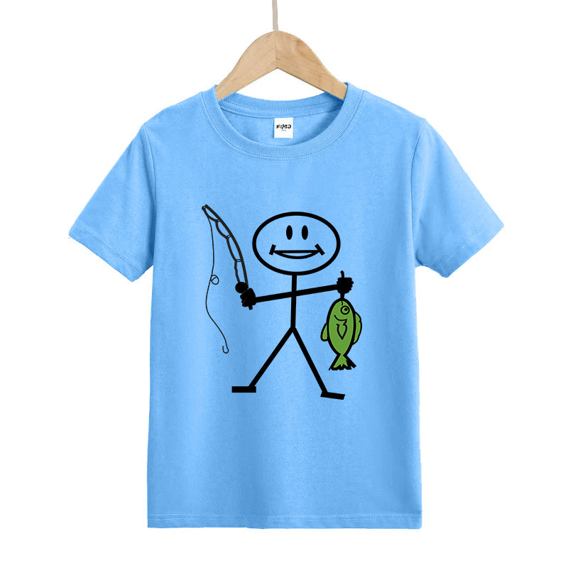 Happy Fishing Kids T-Shirt