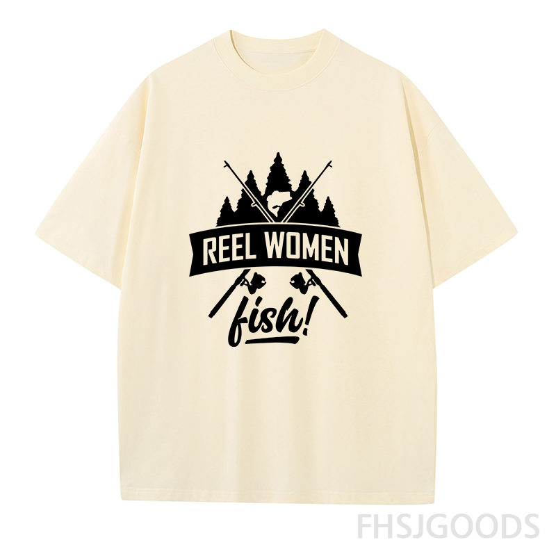 Reel Women Fish Unisex T-Shirt
