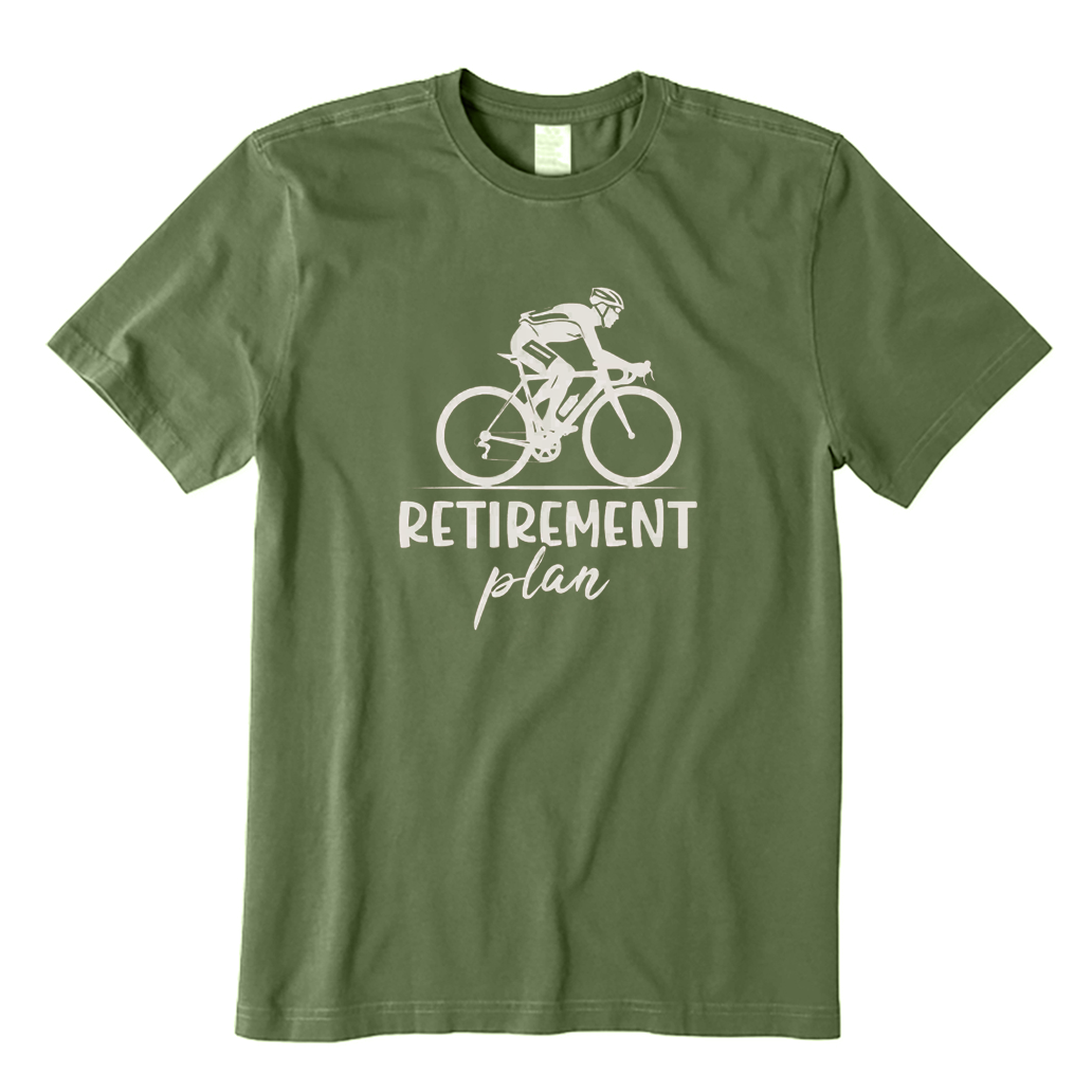 Retirement Plan Cycling T-Shirt