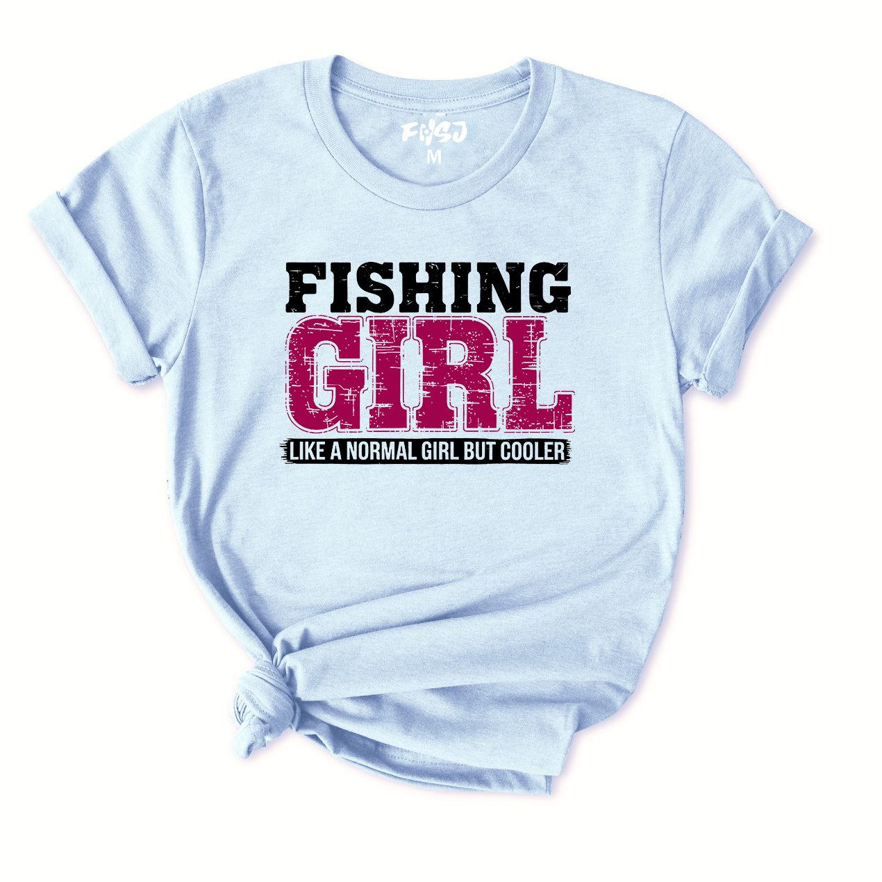 Fishing Girl T-Shirt for Women