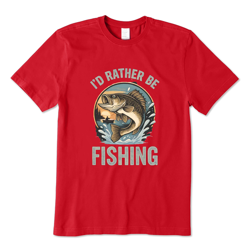 I'd Rather Be Fishing T-shirt