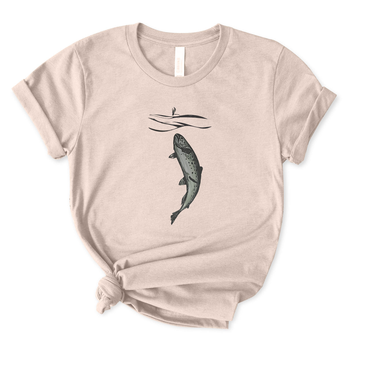 Trout Fishing T-Shirt FOR WOMEN