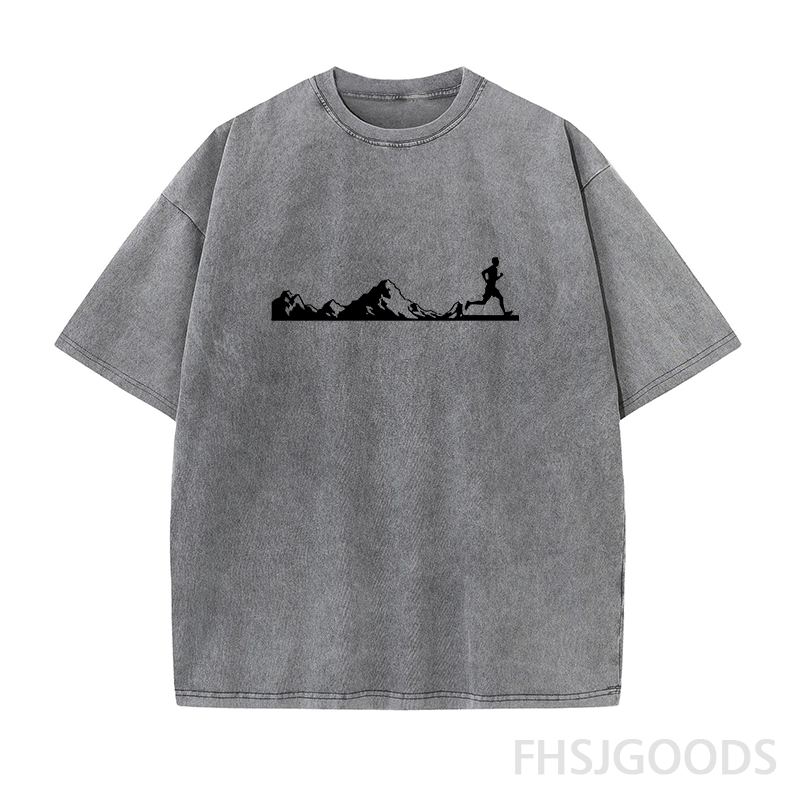 Runner Unisex Distressed T-Shirt