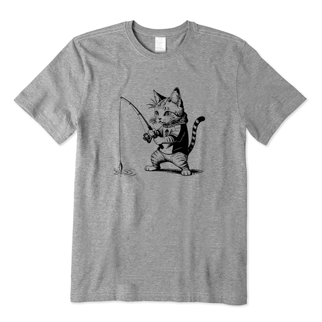 Fishing Cat T-shirt