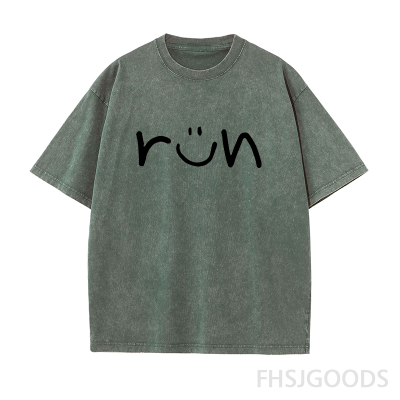 Run Unisex Distressed T-Shirt