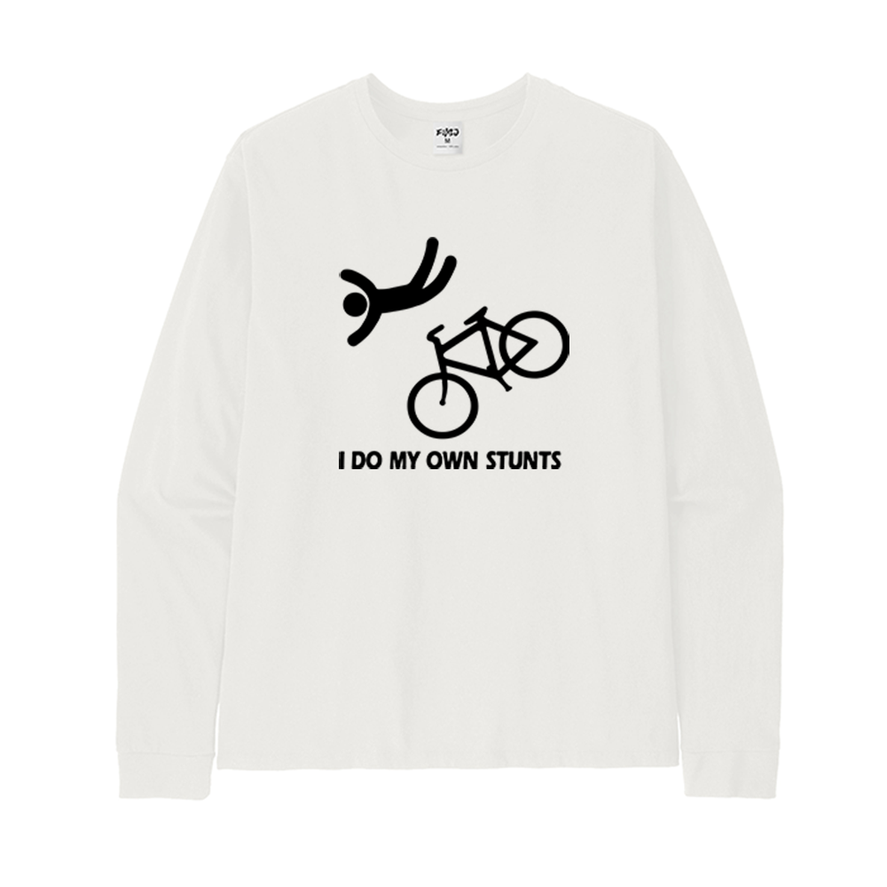 Funny Bike Stunt Long Sleeve T-Shirt