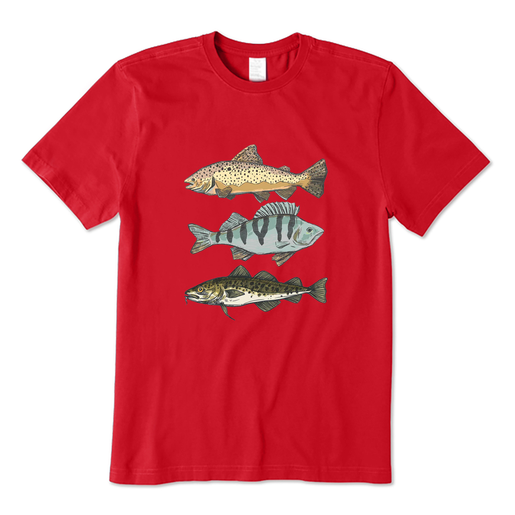 River Fish Trout T-shirt