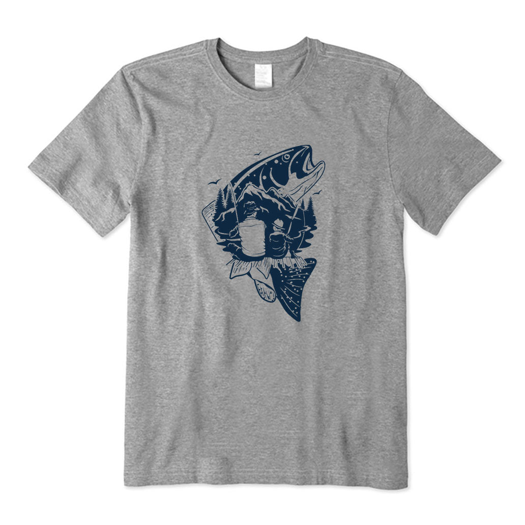 Father and Son Fishing T-Shirt