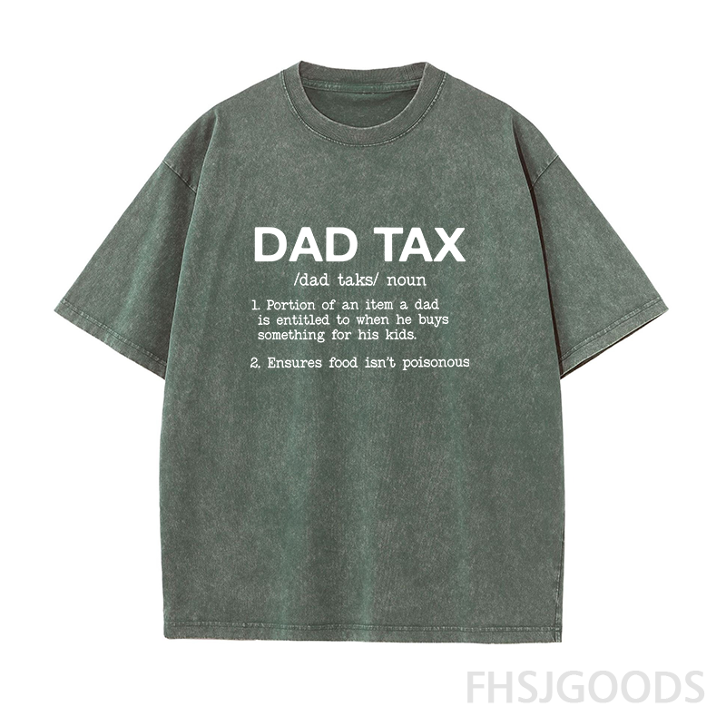 Dad Tax Unisex Distressed T-Shirt