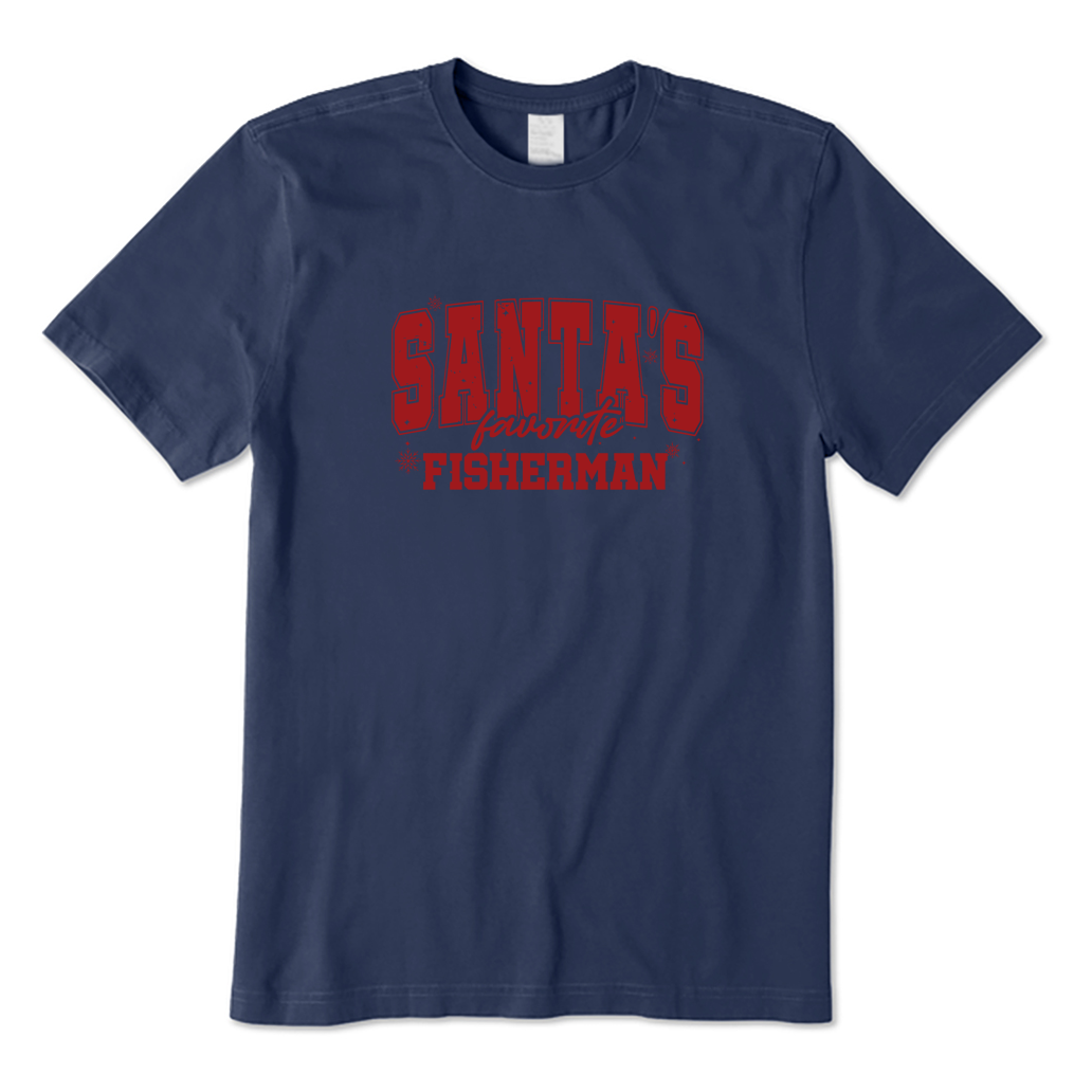 Santa's Favorite Fishermen T-Shirt